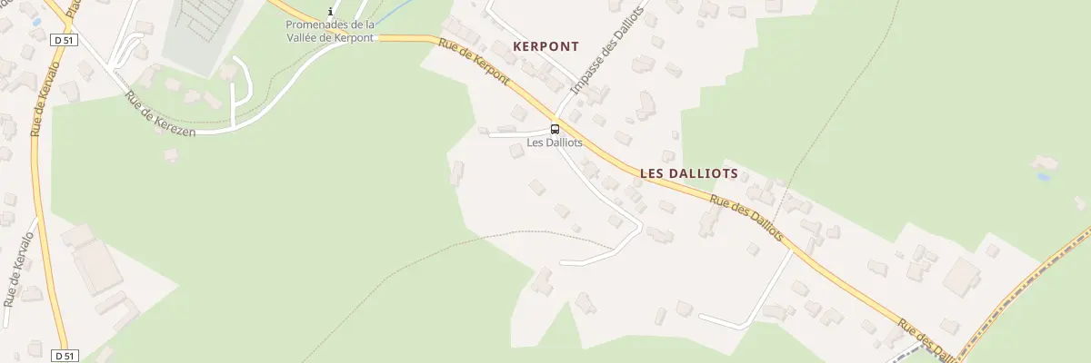 Plan du 8 Imp Bellevue à Tréveneuc