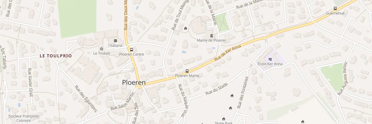 Plan du 9 Rue de Ker Anna à Ploeren