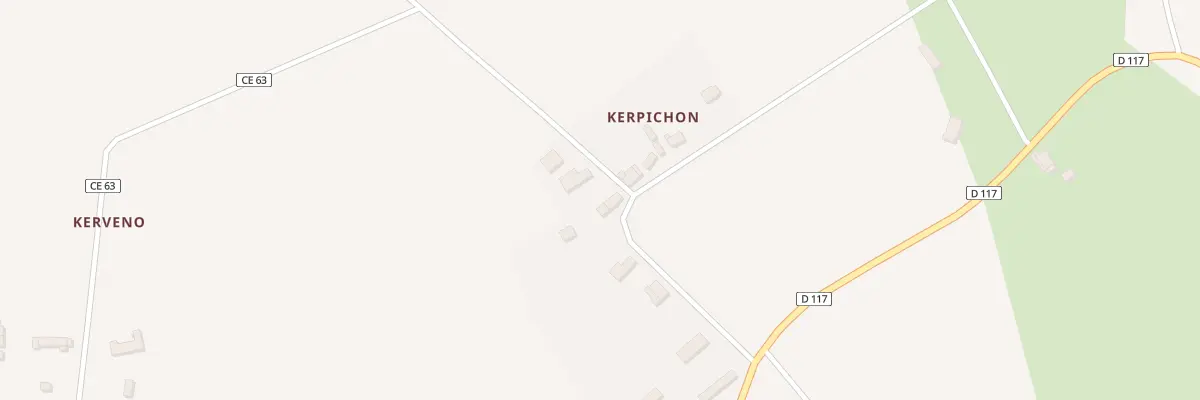 Plan du 5 Kerpichon à Plumelin