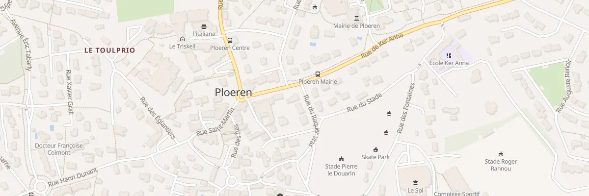 Plan du 8 Rue de Ker Anna à Ploeren