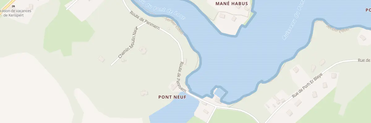 Plan du 11 Rte de Penmern à Baden