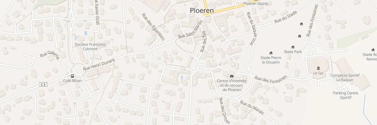 Plan du 1 Rue de l’Eglise à Ploeren