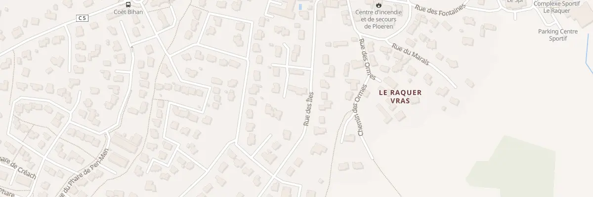Plan du 16 Rue des Iles à Ploeren