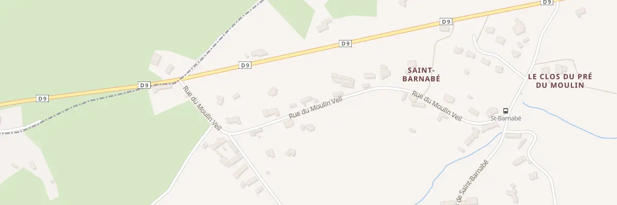 Plan du 18 Rue du Moulin Veil à Plourhan