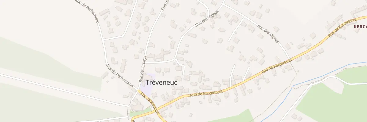 Plan du 6 Rue des Vignes à Tréveneuc