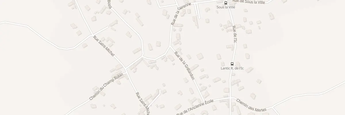 Plan du 10 Rue de la Garenne à Lantic
