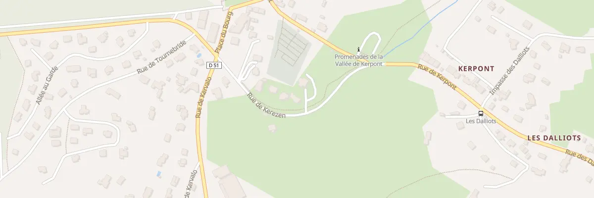 Plan du 4 Rue de Kerezen à Tréveneuc