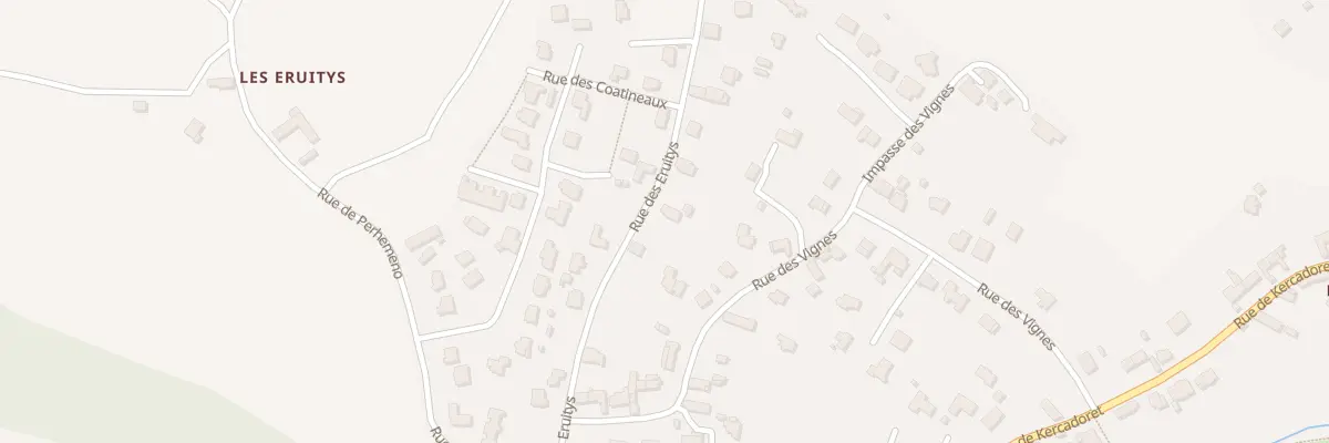 Plan du 12 Rue des Eruitys à Tréveneuc