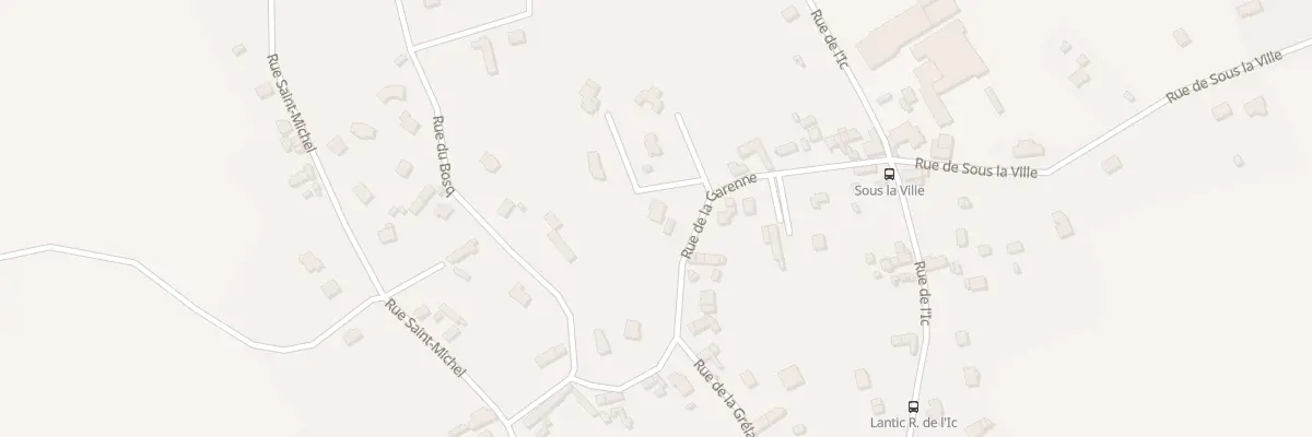 Plan du 7 Rue de la Garenne à Lantic