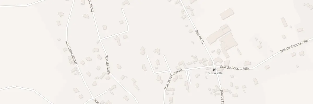 Plan du 13 Rue de la Garenne à Lantic