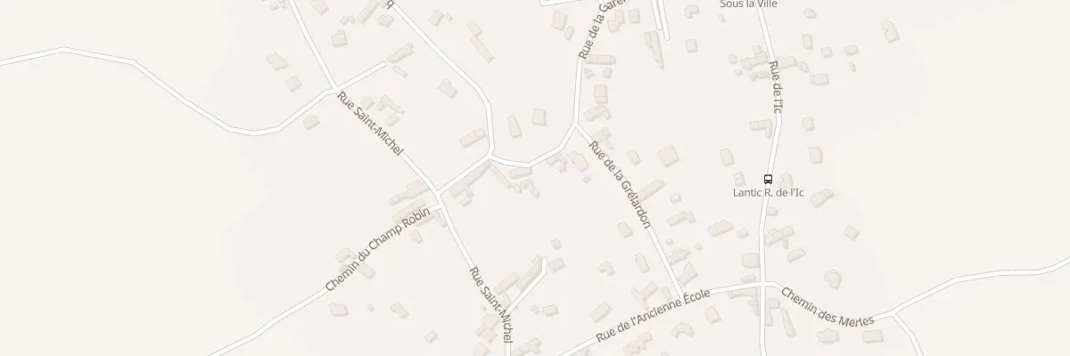 Plan du 6 Rue de la Garenne à Lantic