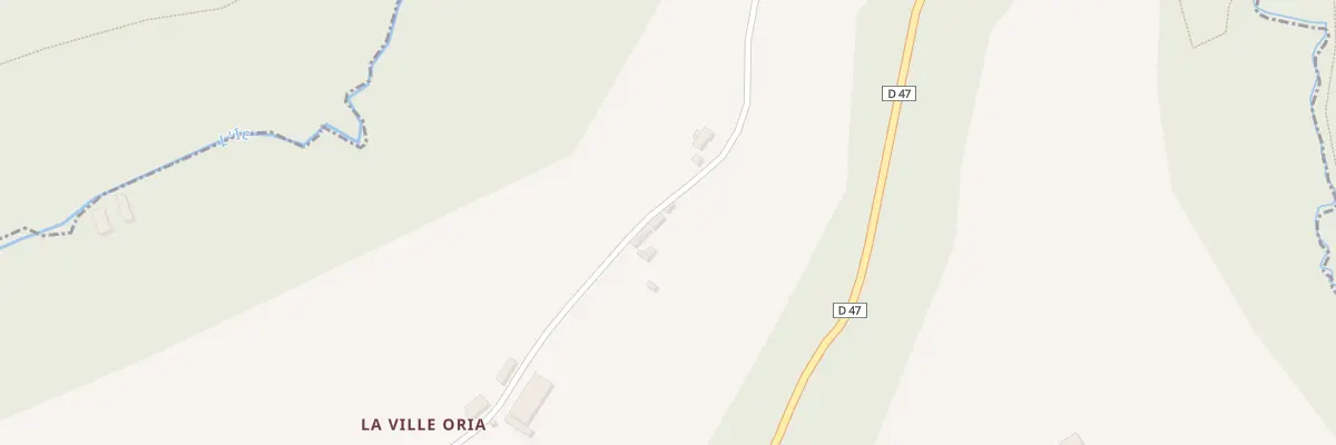 Plan du 4 La Ville Oria à Trégomeur