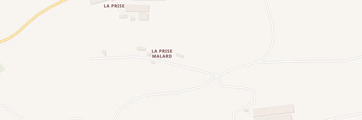 Plan du 2 La Prise Malard à Allineuc