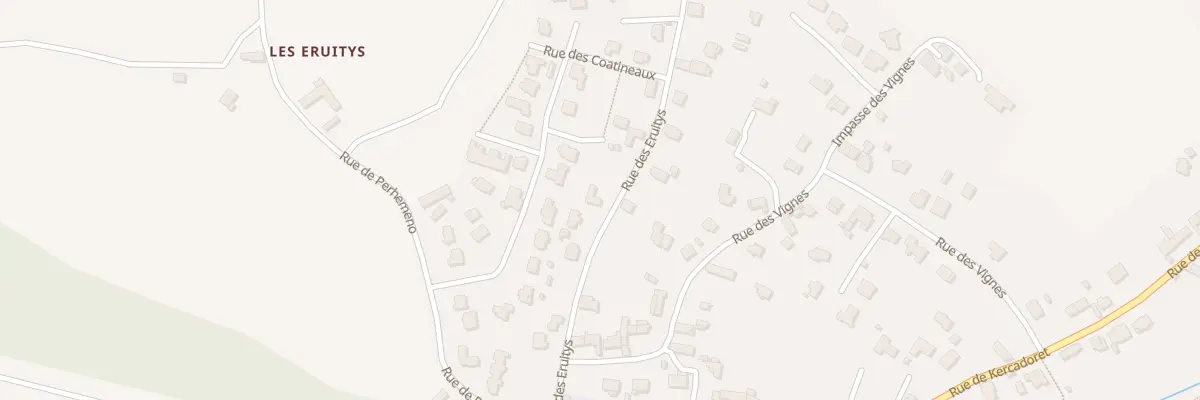 Plan du 15 Rue des Eruitys à Tréveneuc