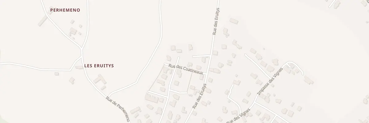 Plan du 33 Rue des Coatineaux à Tréveneuc
