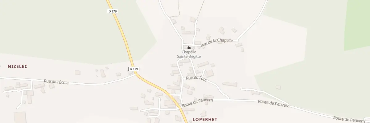 Plan du 4 Che du Dolmen à Grand-Champ