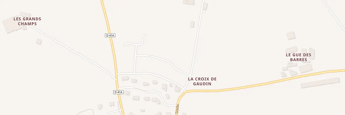 Plan du 3 Lot la Croix du Chatai à Allineuc