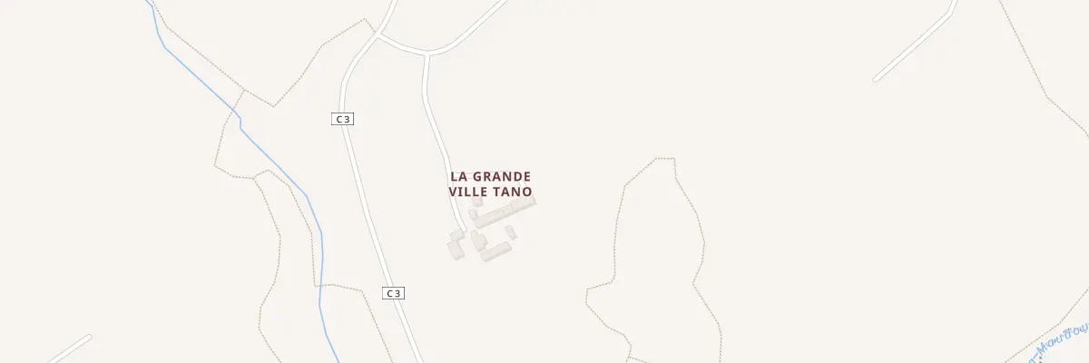 Plan du 9003 La Grande Ville Tano à Saint-Donan