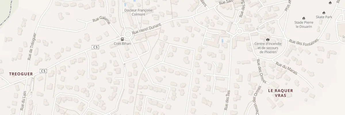 Plan du 7 Rue du Pré du Loup à Ploeren