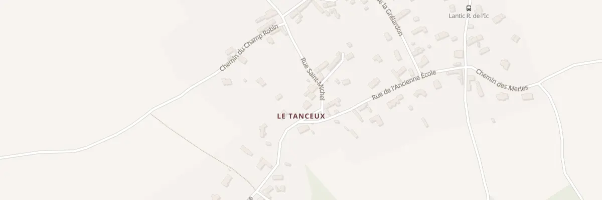 Plan du 5 Pl Saint-Michel à Lantic