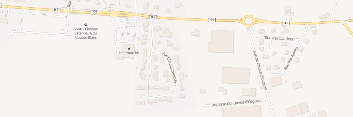 Plan du 5 Rue Claude Debussy à Noyal-Pontivy
