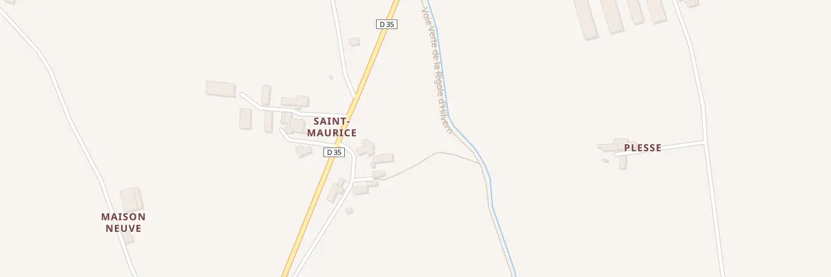 Plan du 5115 Saint Maurice au Quillio