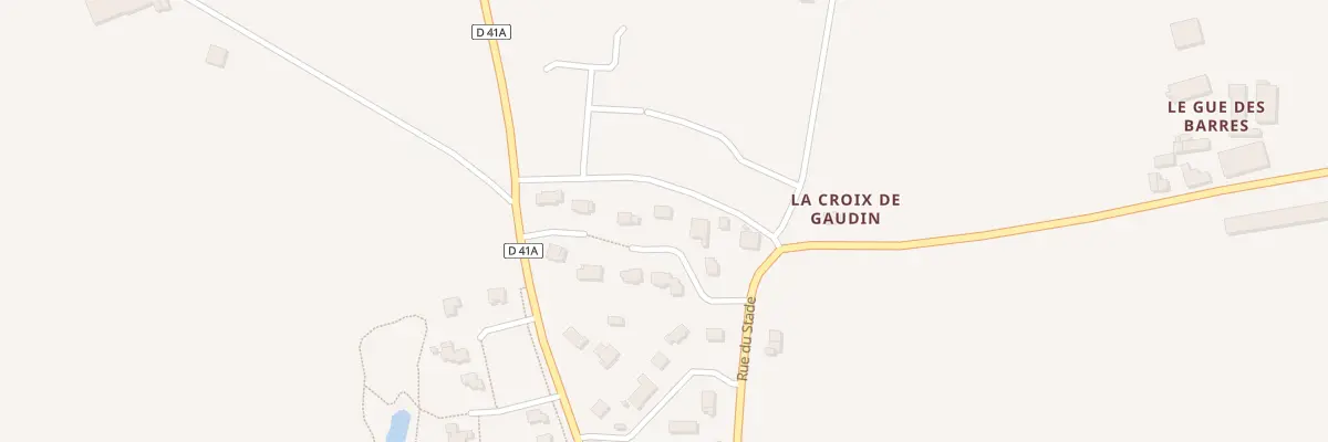 Plan du 6 Lotissement des Croix à Allineuc
