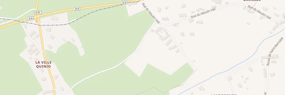 Plan du 3 Rue Es Denis à Plourhan
