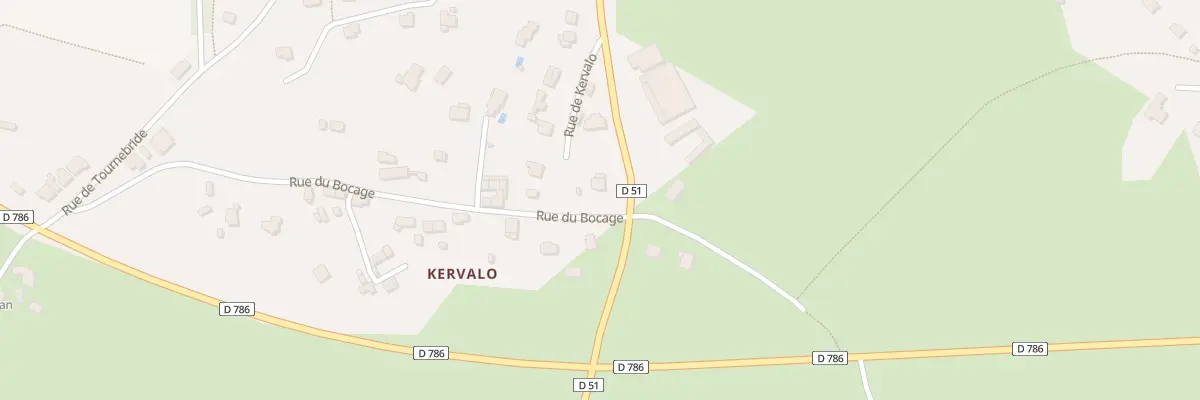 Plan du 2 Rue du Bocage à Tréveneuc