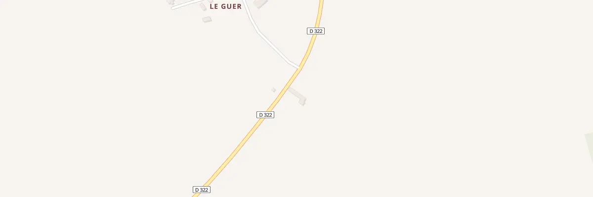 Plan du 4 Le Guer à Saint-Gérand-Croixanvec