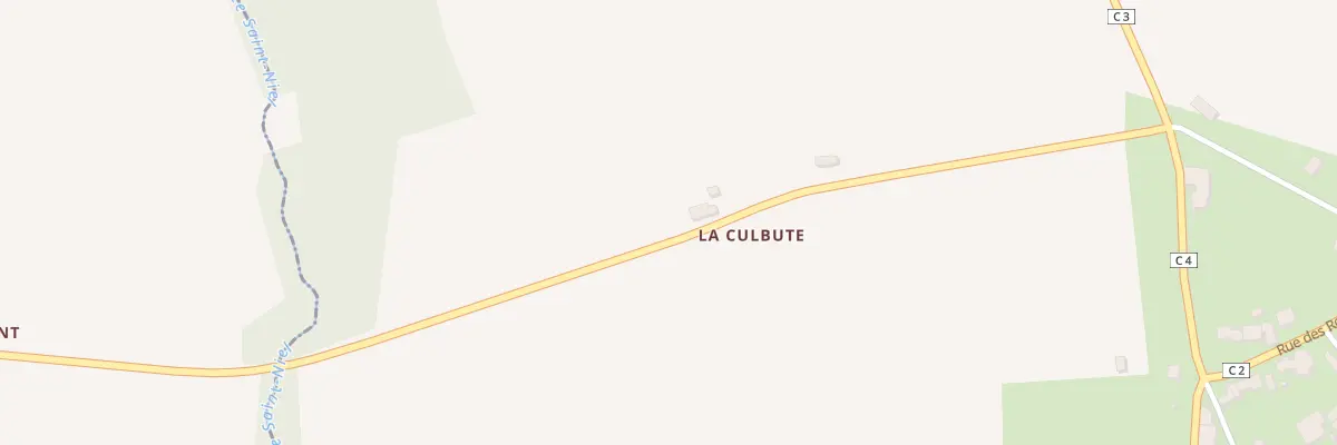 Plan du 2 La Culbute à Saint-Gérand-Croixanvec