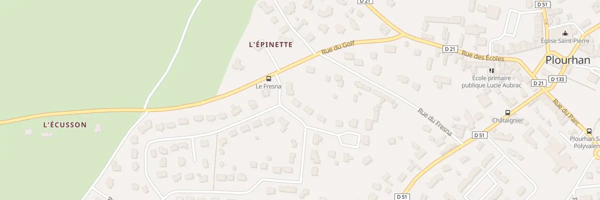 Plan du 3 Rue des Cévets à Plourhan