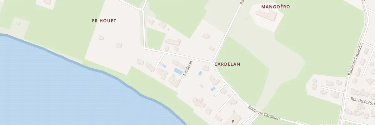 Plan du 6214 Kerdelan à Baden