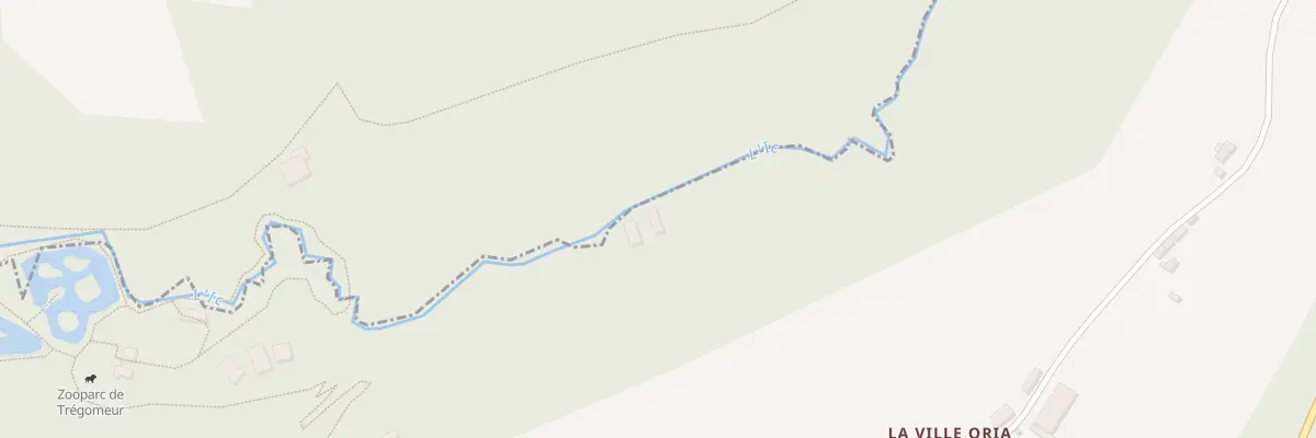 Plan du 1 Moulin de la Harmoye à Trégomeur