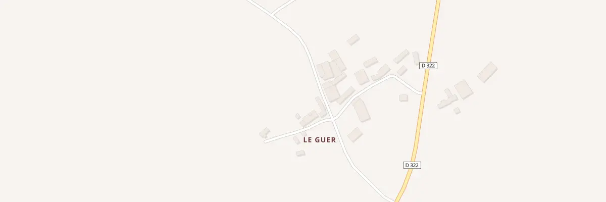 Plan du 9 Le Guer à Saint-Gérand-Croixanvec