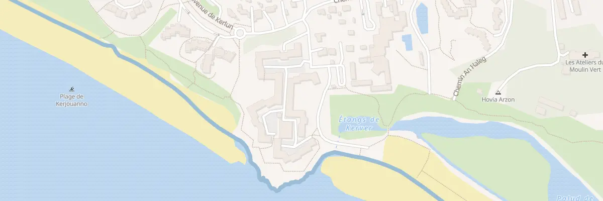 Plan du 29 Rue de l’Océan à Arzon