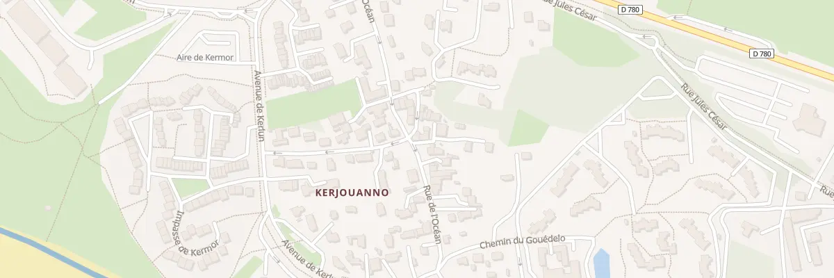 Plan du 36 Rue de l’Océan à Arzon