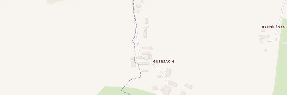 Plan du 383 Rue de Guersach à Grand-Champ