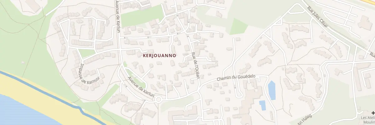 Plan du 21A Rue de l’Océan à Arzon