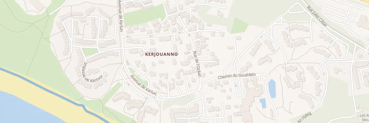 Plan du 21 Rue de l’Océan à Arzon