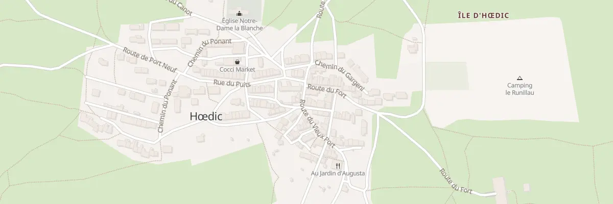 Plan du 5131 Le Bourg à Hœdic