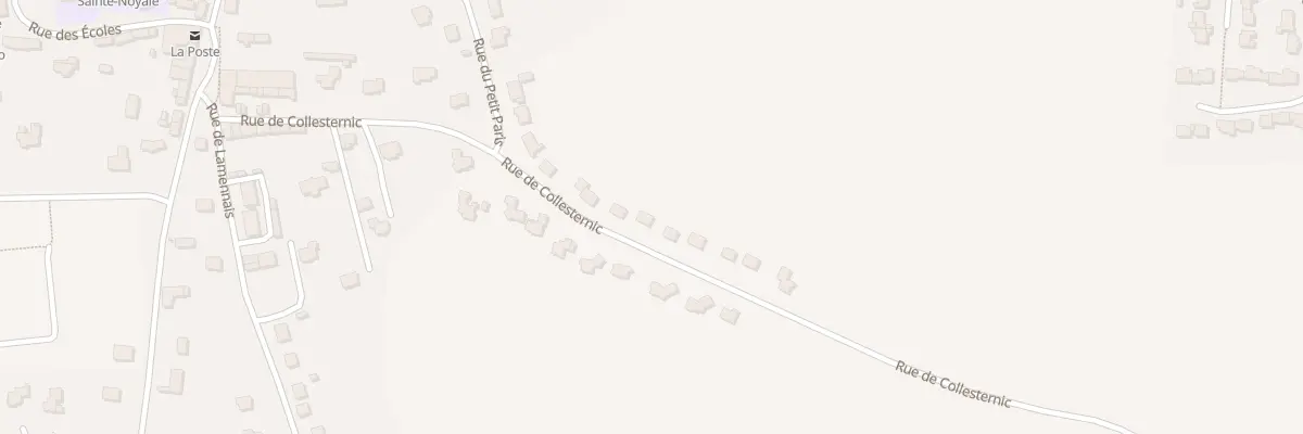 Plan du 27 Rue de Collesternic à Noyal-Pontivy