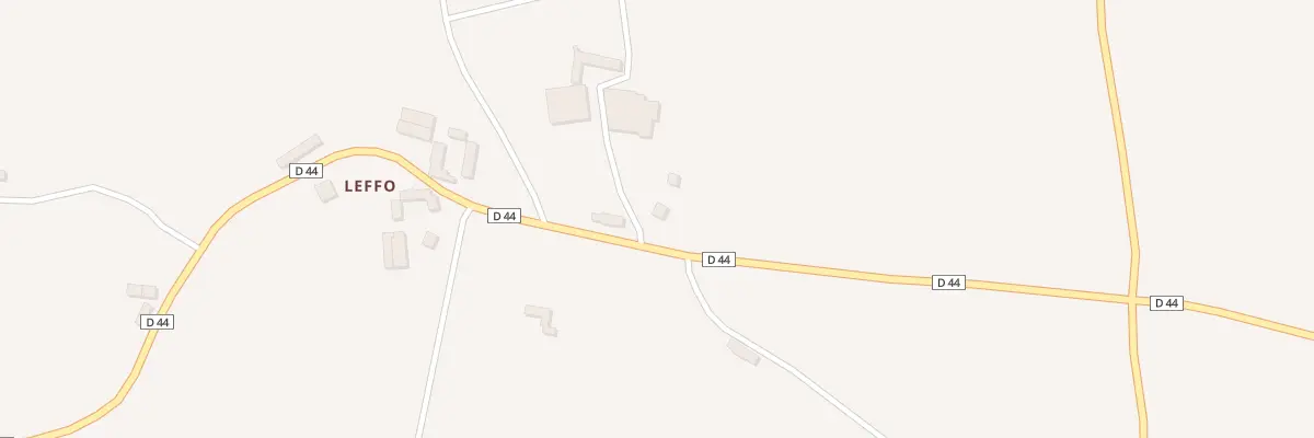 Plan du 2 Leffo à Allineuc