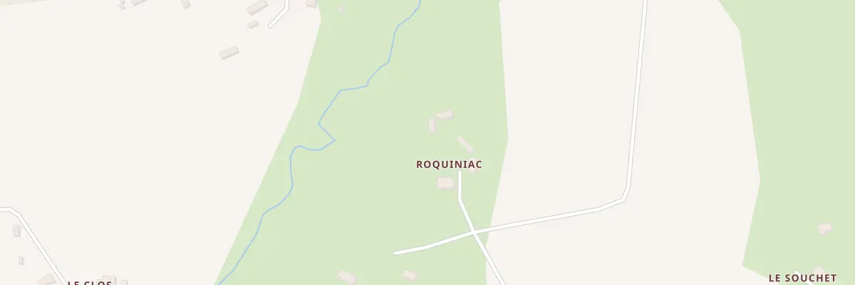 Plan du 5897 Roquiniac à Saint-Brandan