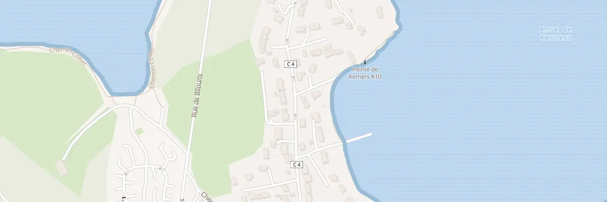 Plan du 23 Rue de la Pte de Kerners à Arzon
