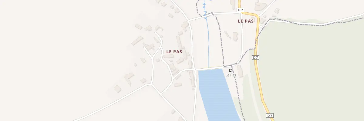 Plan du 17 Le Pas à Lanfains
