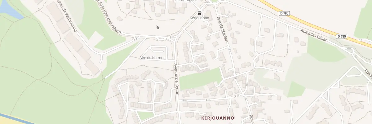 Plan du 22 All de Tor Lann à Arzon