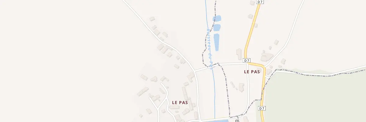 Plan du 37 Le Pas à Lanfains