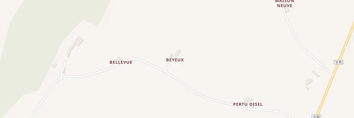 Plan du 5090 Beyeux au Quillio