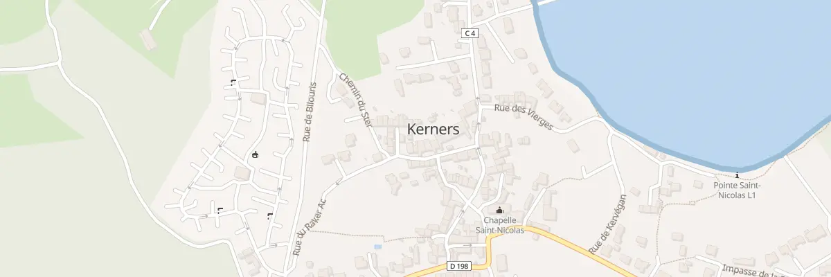 Plan du 15 Rue de Raker Ac à Arzon